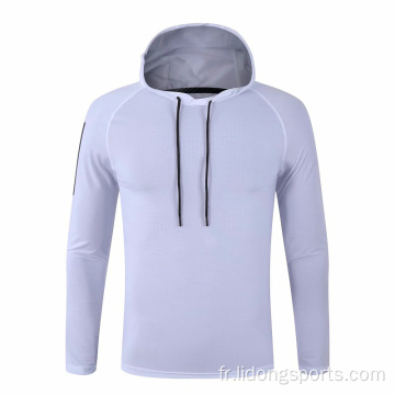 Sweat-shirt de sport de sport de gymnase de gym